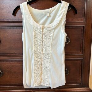 Cream Stretchy Top by weston wear